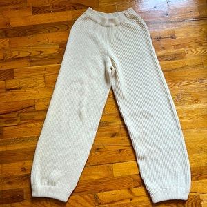 BASERANGE Mea Pants Size S in Cream